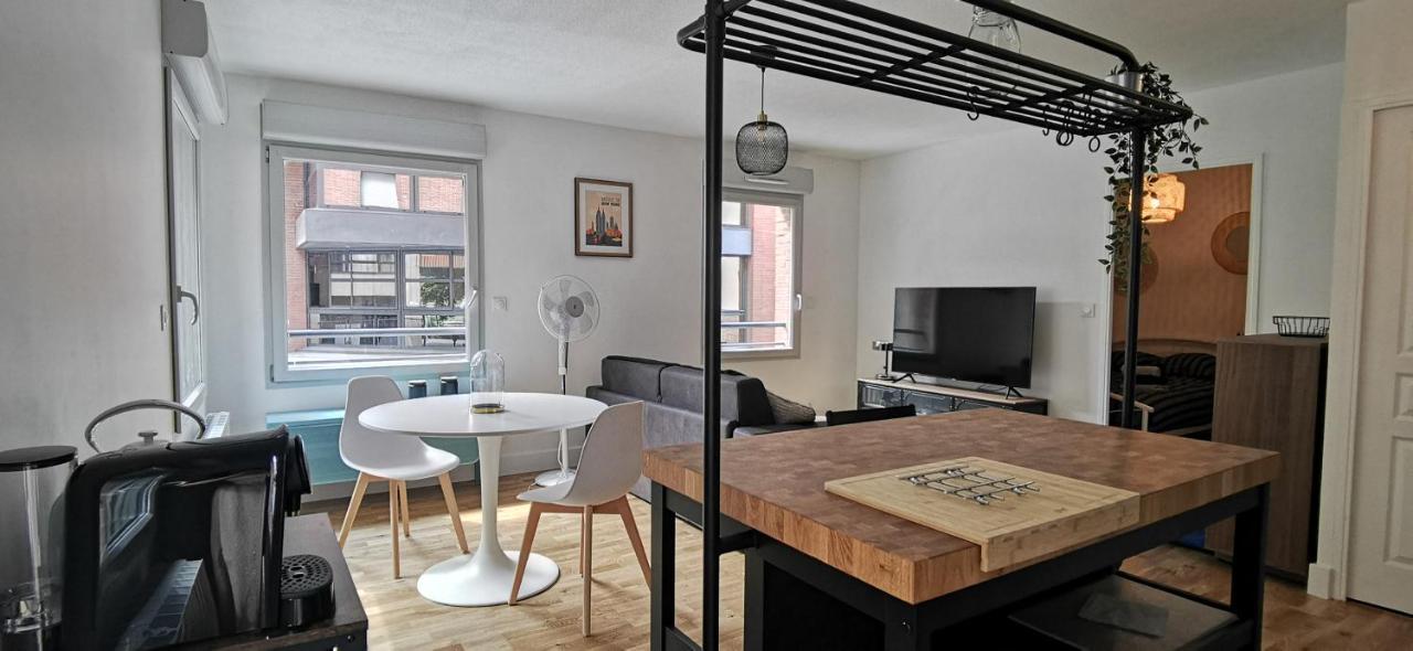 Chez Serge - Petit Matabiau - 2/4 Pers - Pkg/Centre Toulouse Kültér fotó
